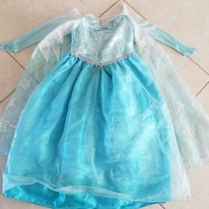 Elsa costume girls size 5/6